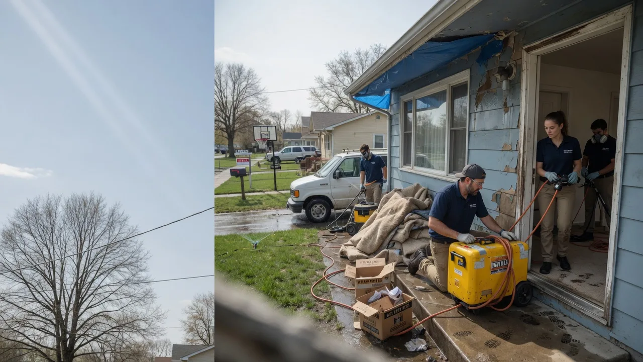 Basement Flood Cleanup in Otis, KS near me